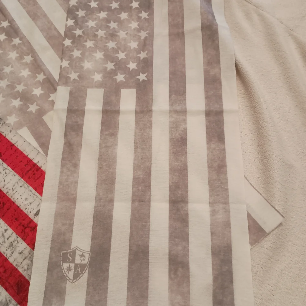 SA Fishing Co Multi Use Face Garter/Shield American Flag